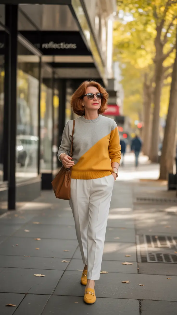 Women business casual outfits for work 2026 Playful Energy