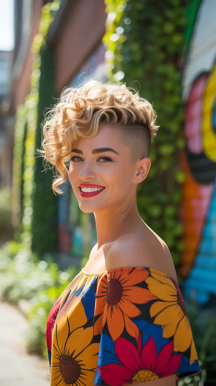 curly-hairstyles-2026-Curly-Undercut-with-Golden-Summer-Volume