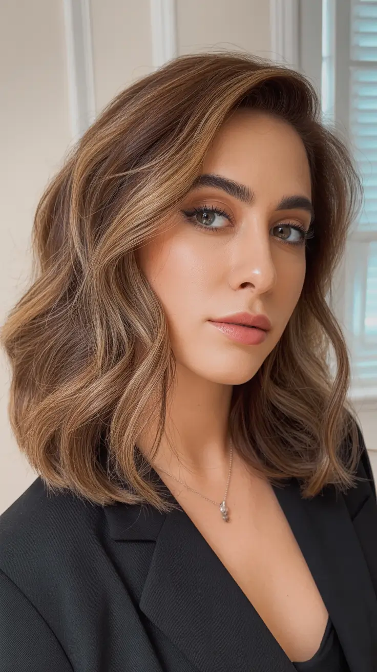 Best haircuts for thin fine hair 2026 Classic rounded bob with sleek finish