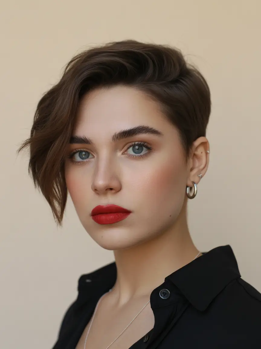 Best short haircuts for women 2026 Asymmetrical Short Cut