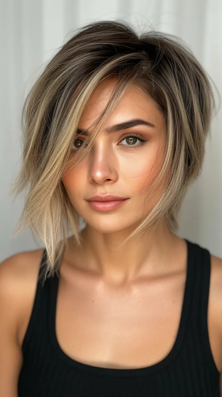 Best short haircuts for women 2026 Blonde Layered Cut