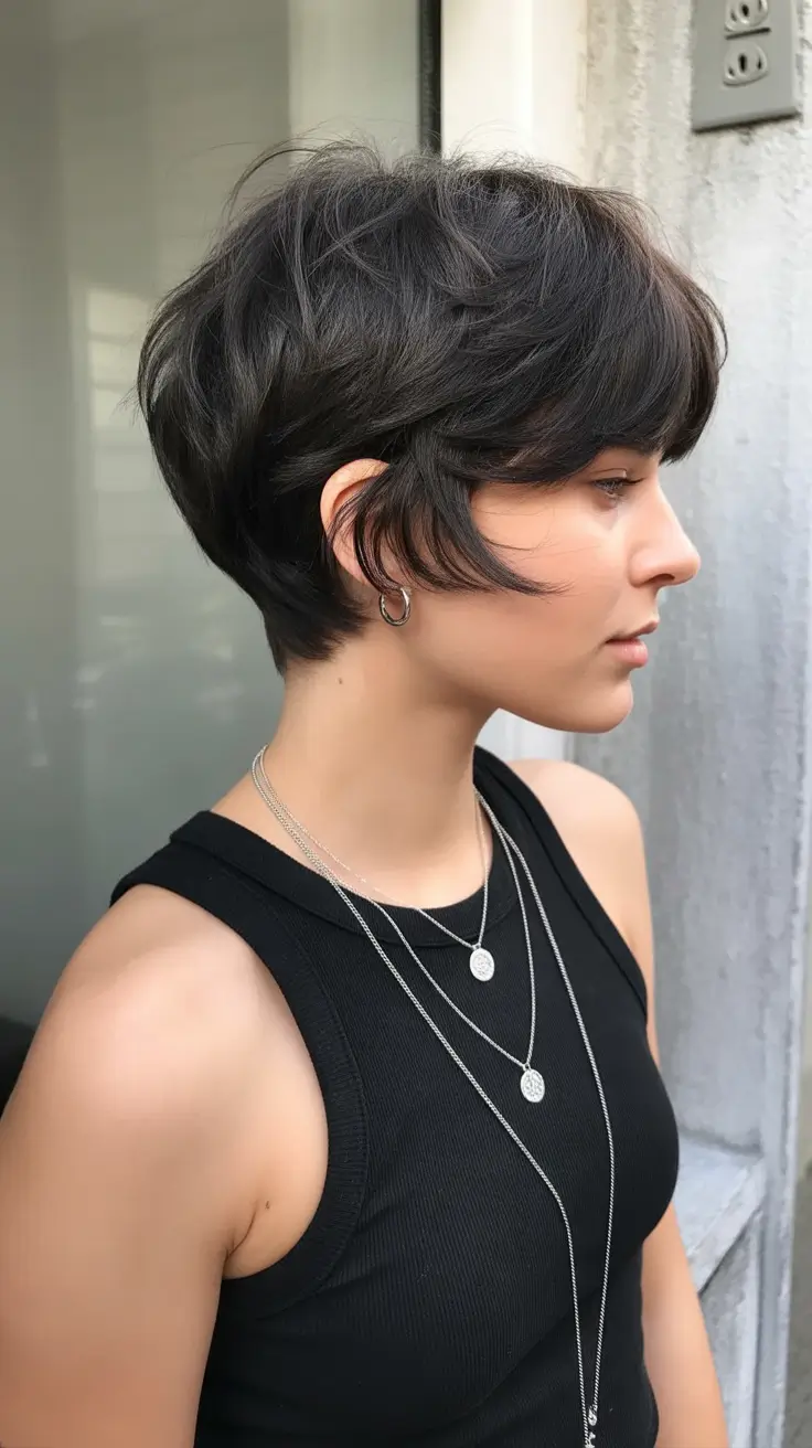 Best short haircuts for women 2026 Soft Pixie With Bangs