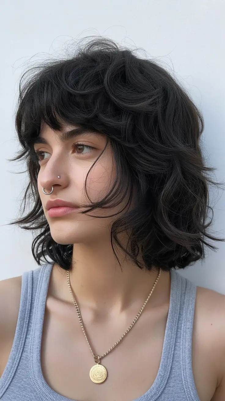 Women Airy Wavy Shag H2