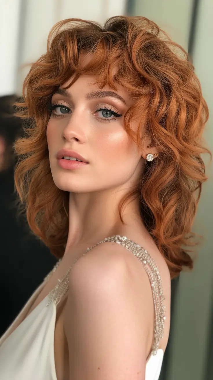 Chic Shag Haircuts 2026 Soft Spring Shag With Airy Ginger Layers