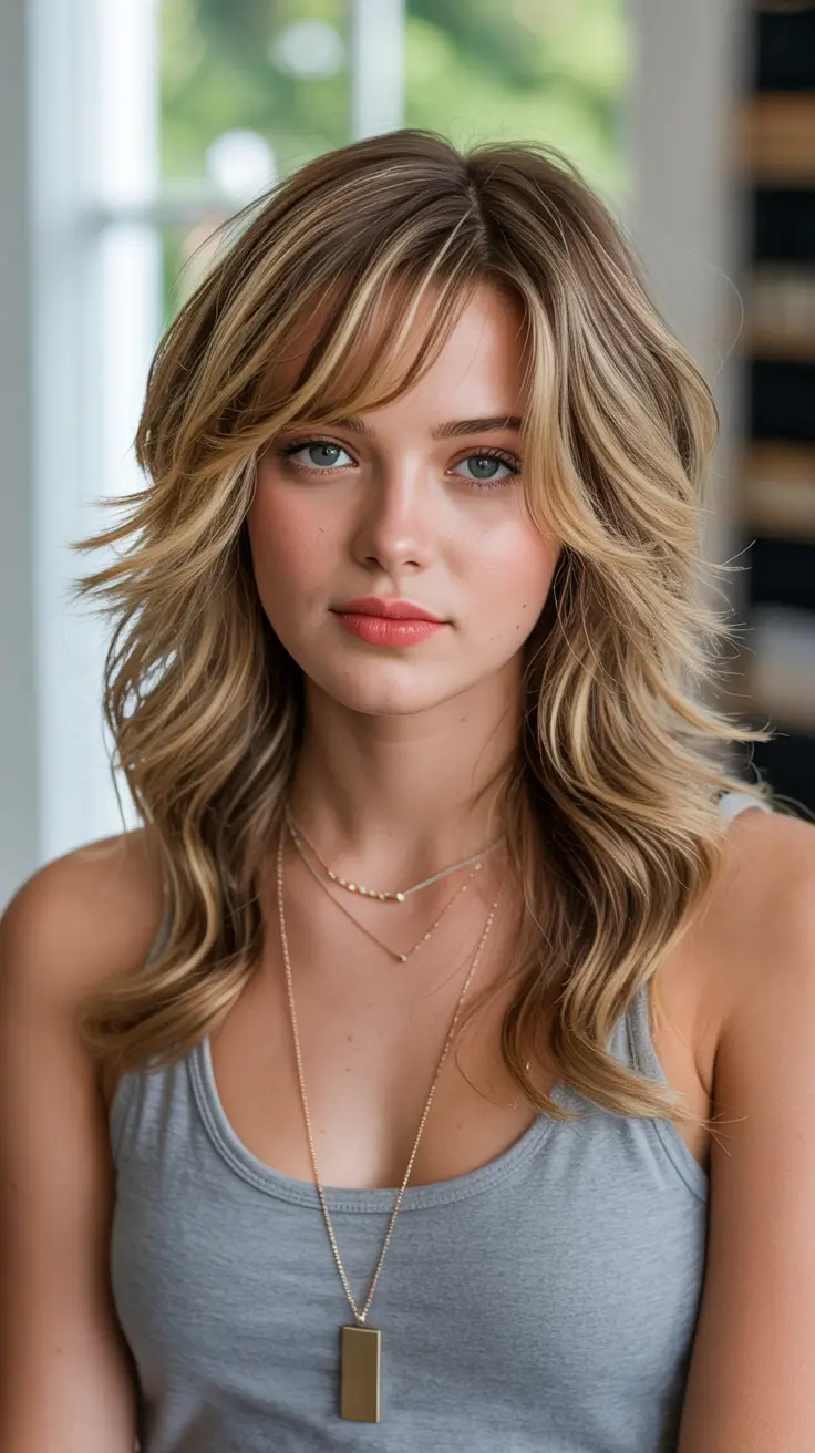 Chic Shag Haircuts 2026 Soft Blonde Shag With Face-Framing Movement