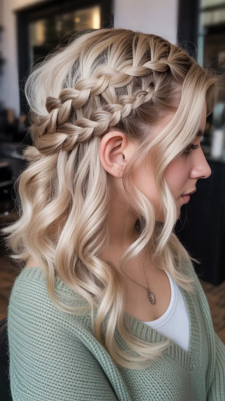 Cute hairstyle inspiration 2026 Double Crown Braids