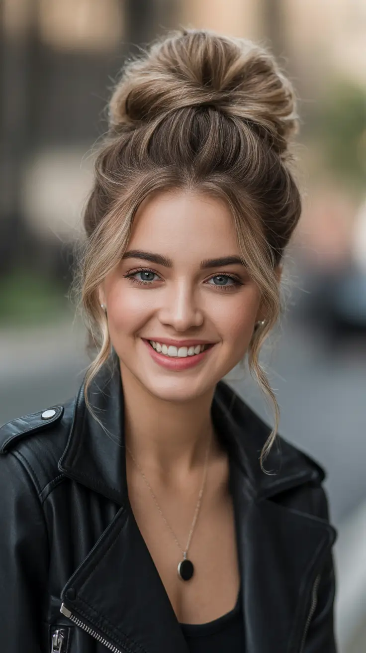 Cute hairstyle inspiration 2026 Casual Top Knot