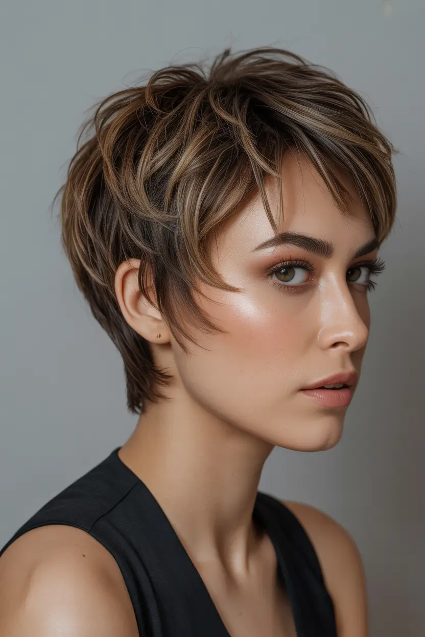 Cute messy pixie styles 2026 Messy Pixie With Natural Lift and Depth