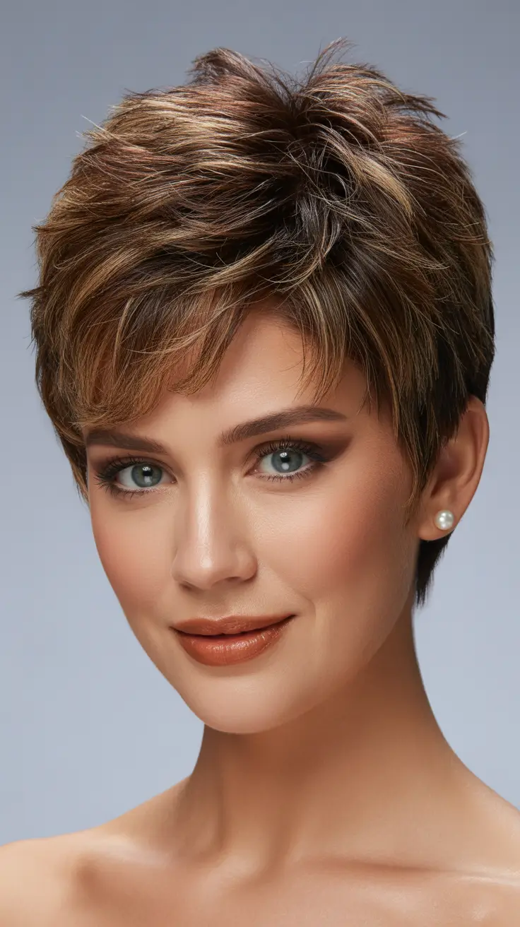 Cute messy pixie styles 2026 Short Pixie With Subtle Edge