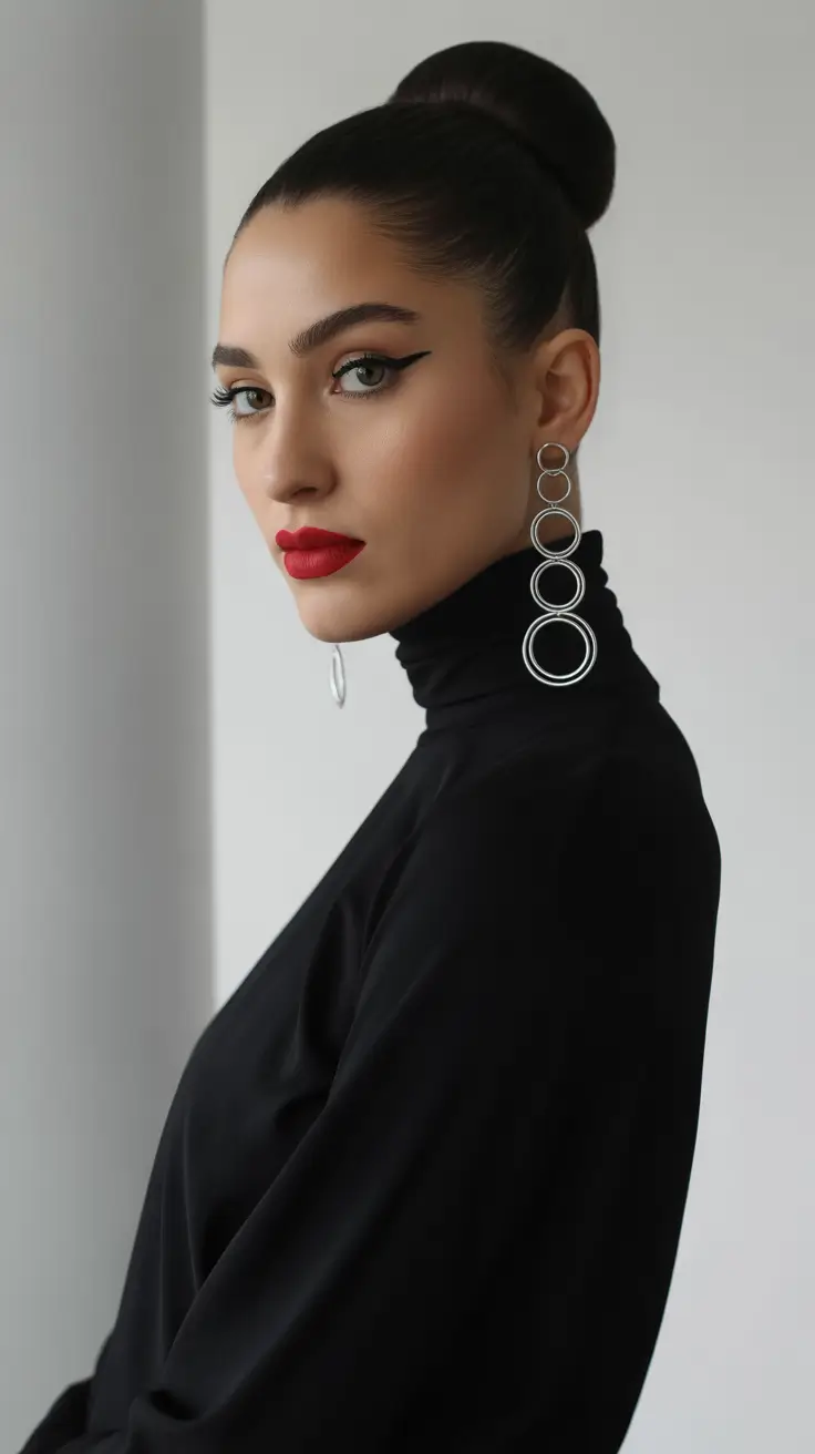 Easy Bun Hairstyles 2026 High Sleek Bun