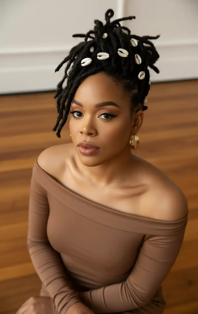 Hairstyle ideas for women 2026 Loc Updo