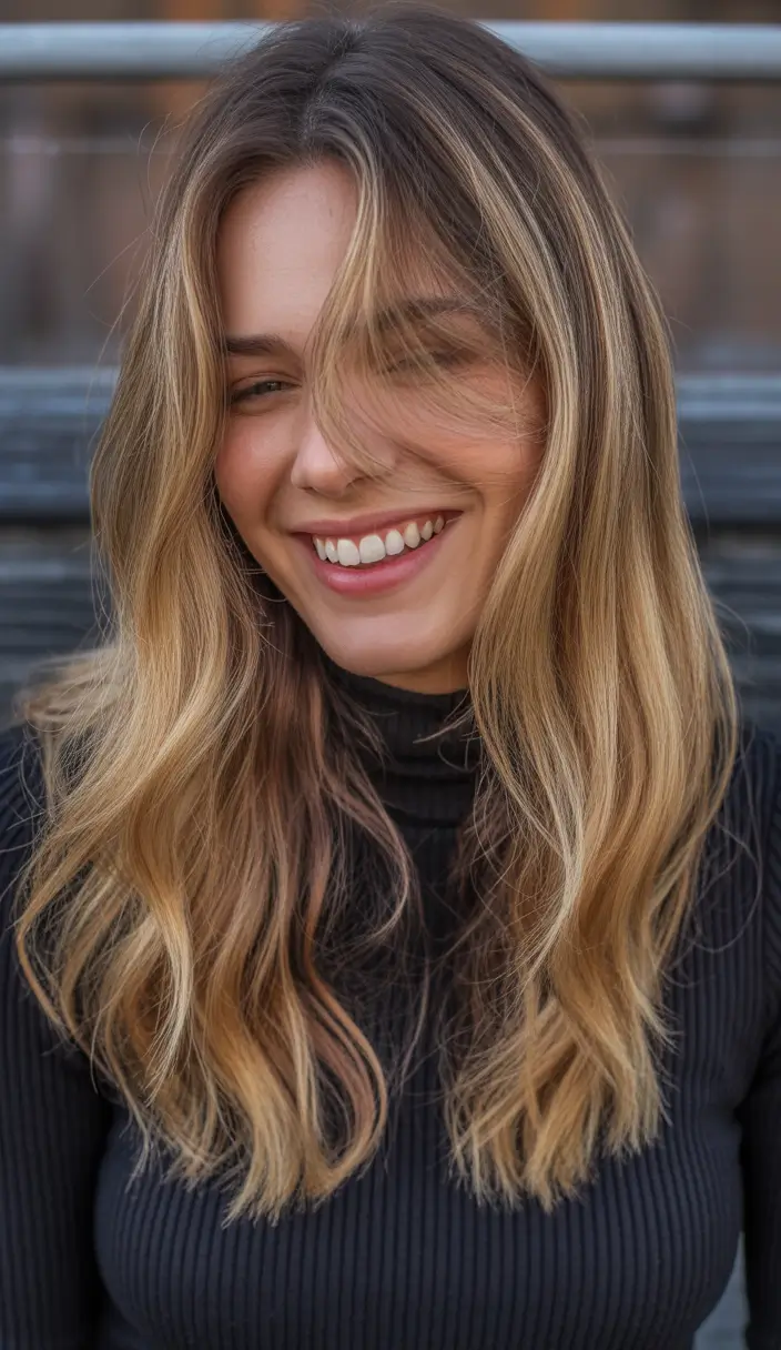 Latest haircut styles 2026 Sunlight Blonde Waves