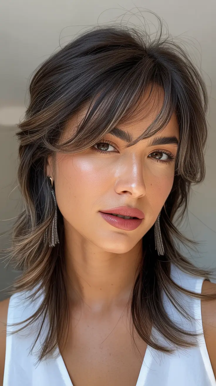 Modern Wolf Haircut 2026 — Soft Layered Wolf With Airy Movement