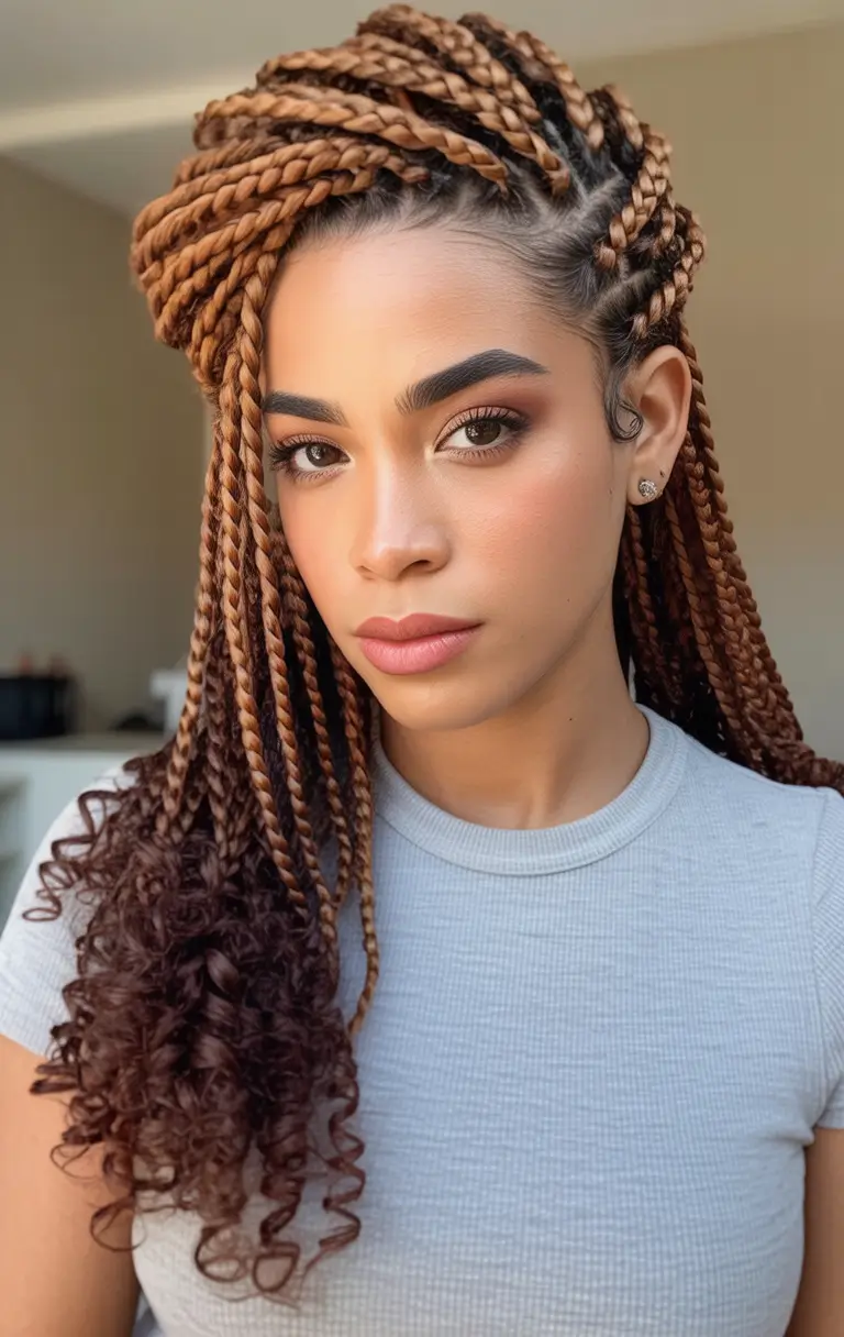 Stylish braid styles 2026 Copper Braids