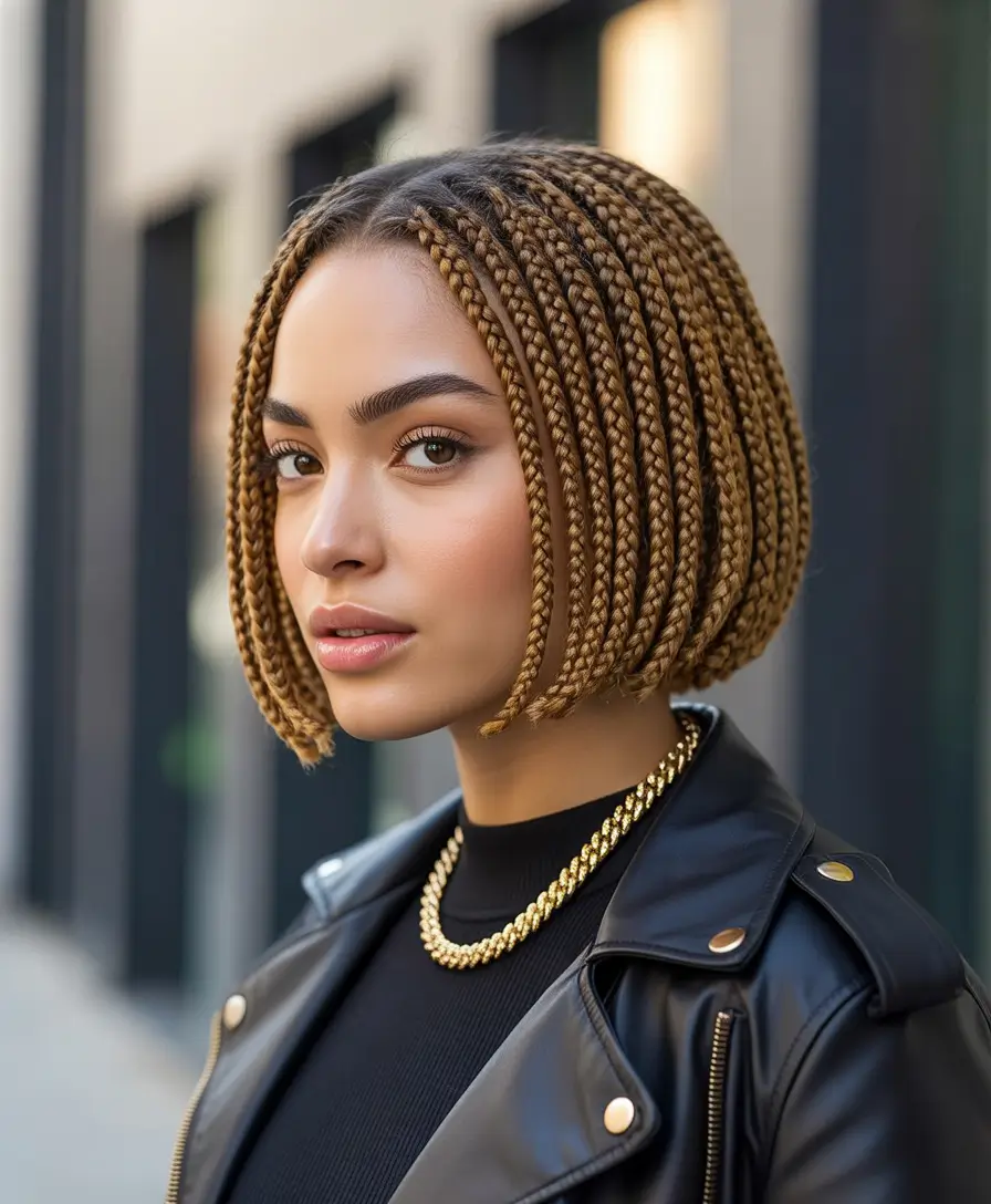 Stylish braid styles 2026 Short Box Braids