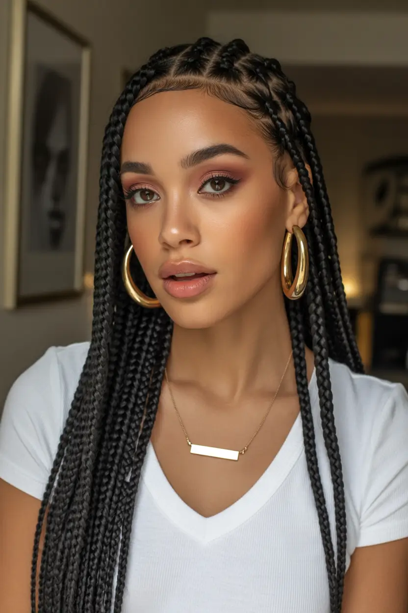 Stylish braid styles 2026 Braided Curls