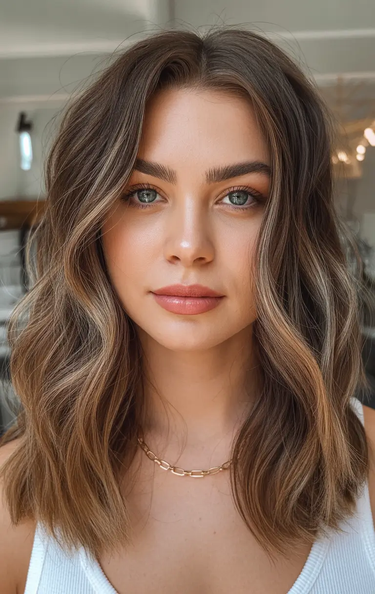 Trendy hairstyles for thick hair 2026 Long with Bangs