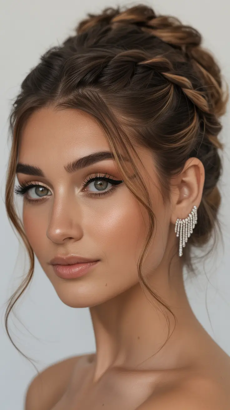 Trendy long hairstyles 2026 Textured Low Bun