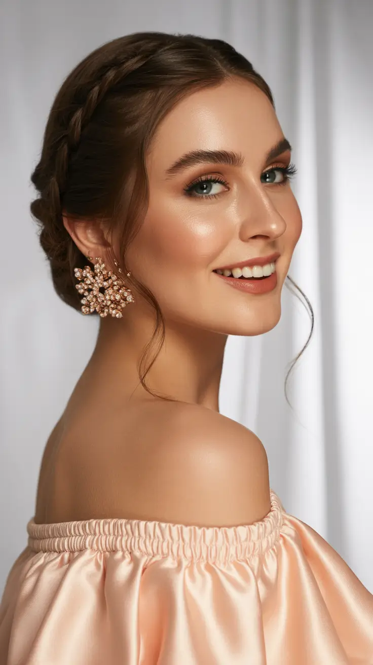 Trendy long hairstyles 2026 Half Up Twist