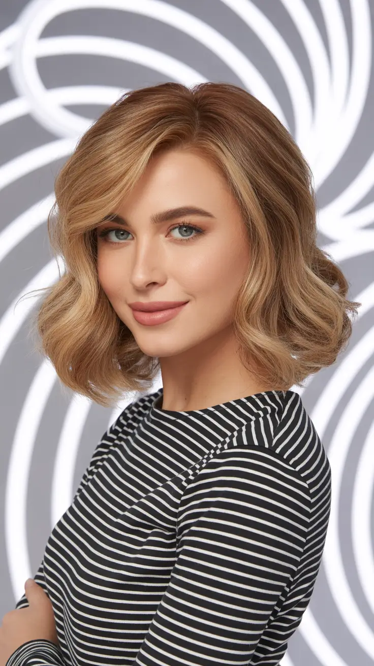 Trendy side part hairstyle ideas 2026 Modern Side-Part Updo With Soft Front Pieces