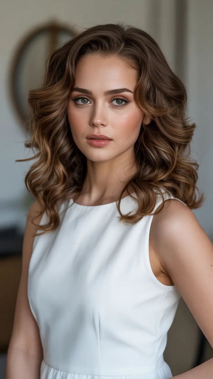 Trendy side part hairstyle ideas 2026 Classic Side-Part Lob With Polished Ends