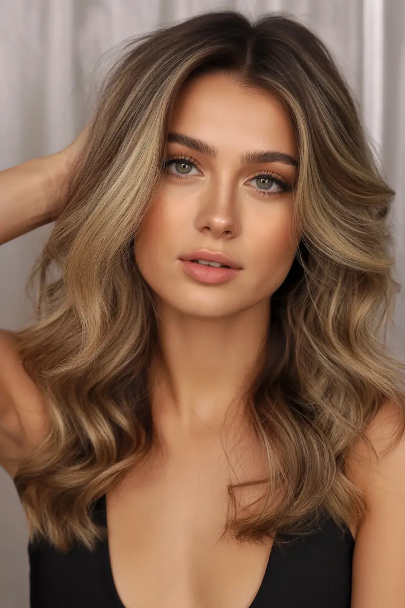 Versatile long haircuts 2026 Modern Textured Waves With Airy Dimension