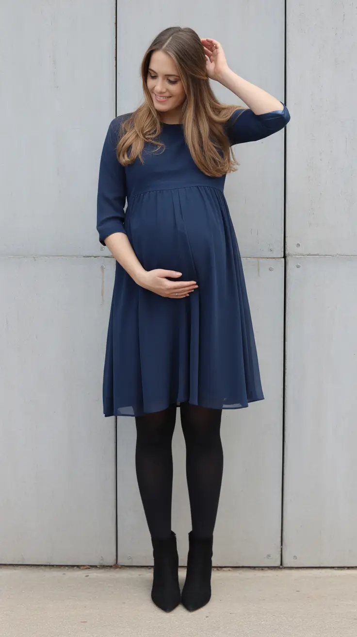 Effortless spring outfit for pregnant women 2026 Classic Dresses That Always Work