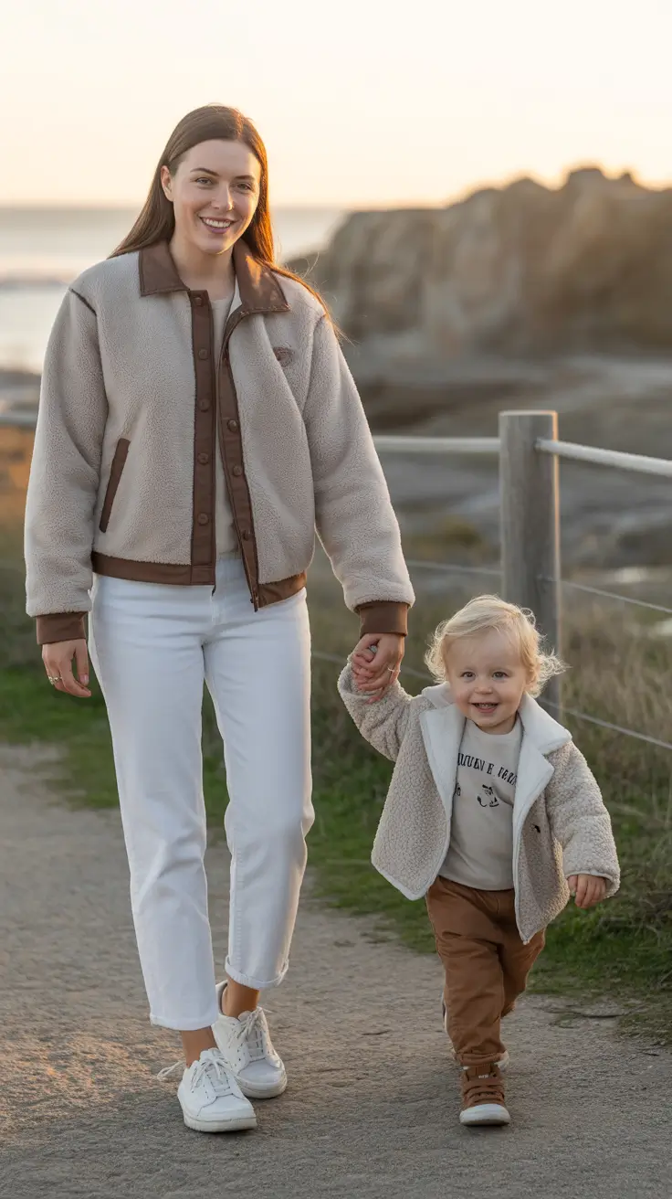 Essential spring mom outfits 2026 Coastal Neutrals with a Practical Twist