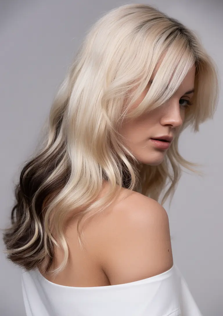 February Hair Color Ideas 2026 Buttery Blonde with Natural Movement