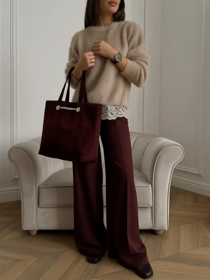 February outfits ideas 2026 Soft Neutrals With Tailored Ease