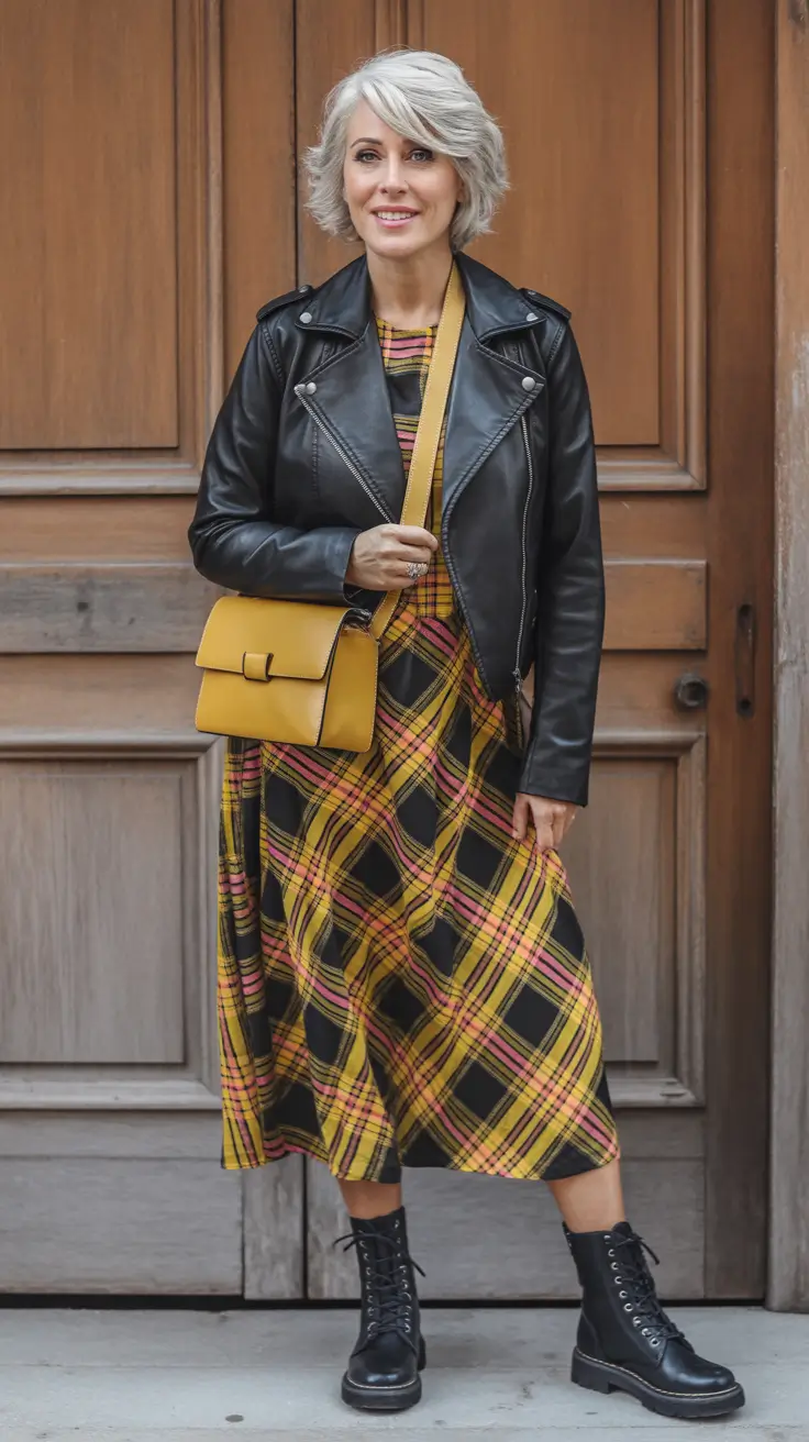 Popular spring dressing over 50 2026 Leather and Dress