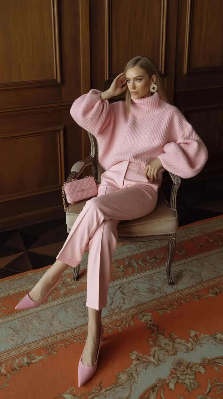 popular spring wardrobe trends 2026 Monochrome Pastels With a Romantic Finish