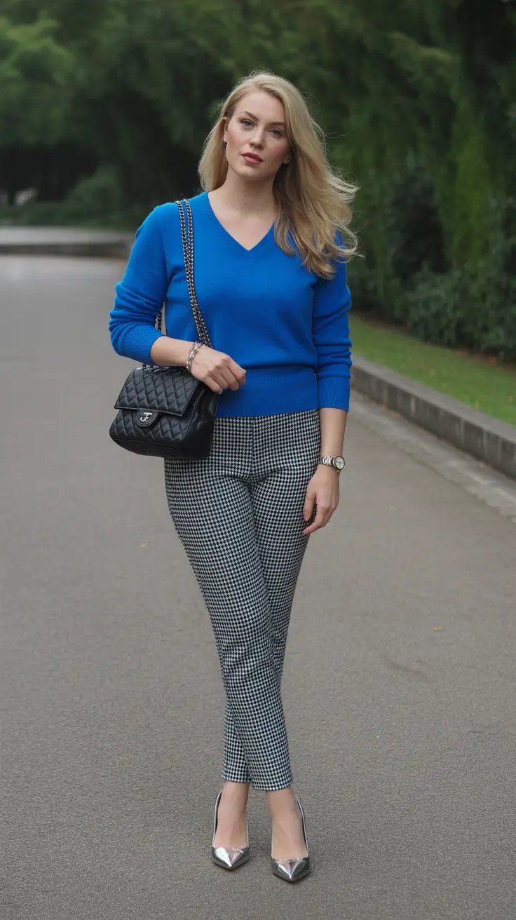 popular spring wardrobe trends 2026 Bright Knitwear Paired With Graphic Neutrals