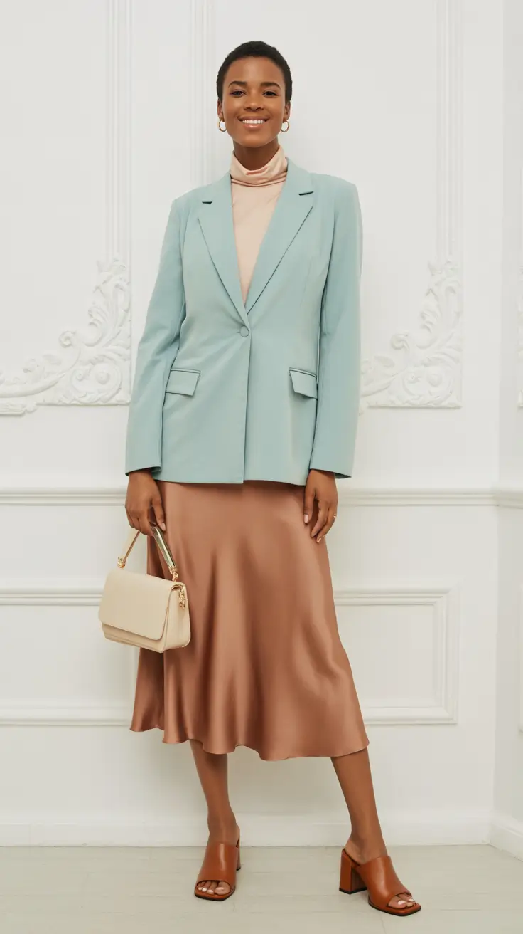 popular spring wardrobe trends 2026 Pastel Tailoring With Feminine Ease