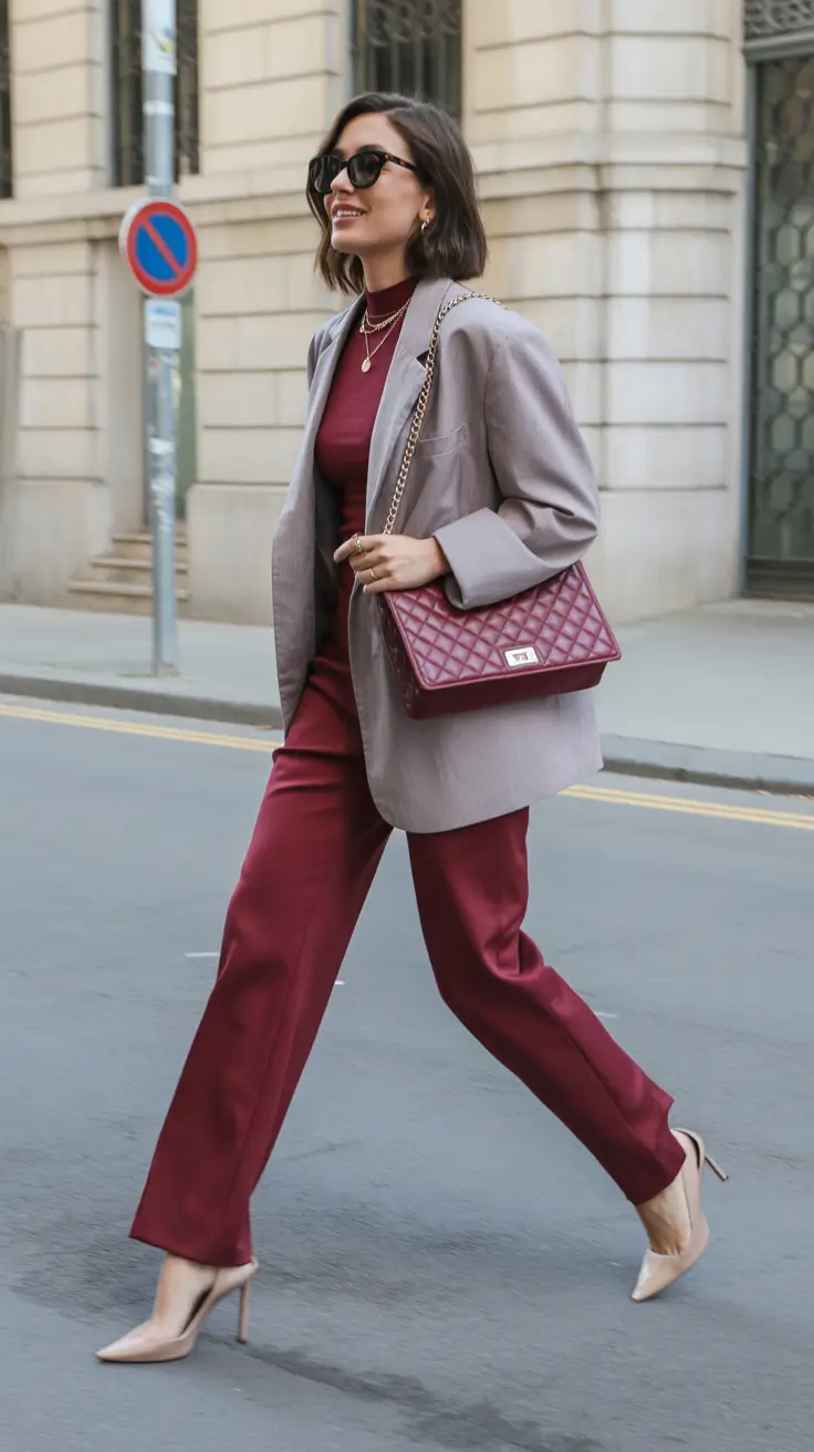 popular spring wardrobe trends 2026 Monochrome Dressing With Subtle Contrast