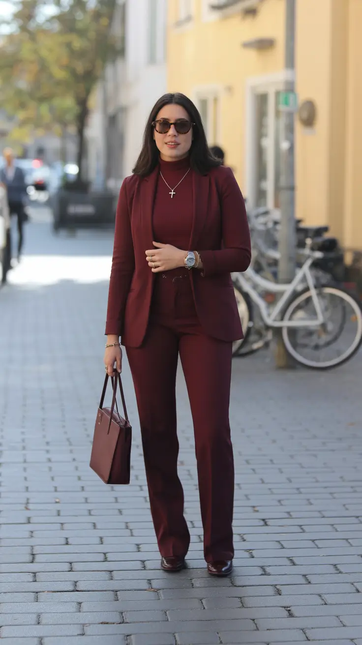 popular spring wardrobe trends 2026 Monochrome Confidence in Deep Neutrals