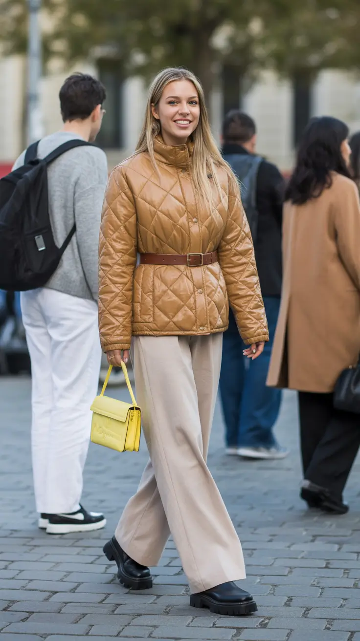 winter to spring outfits transition Soft Neutrals and Street-Level Practicality