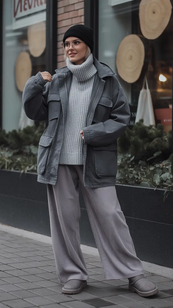 winter to spring outfits casual Urban Utility Layers for Everyday Comfort