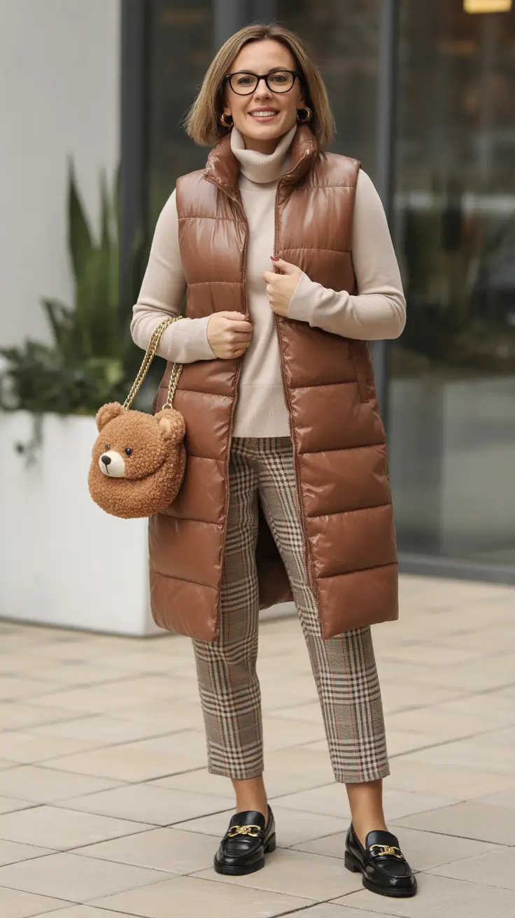winter to spring outfits casual Comfy Layers with a Playful Twist