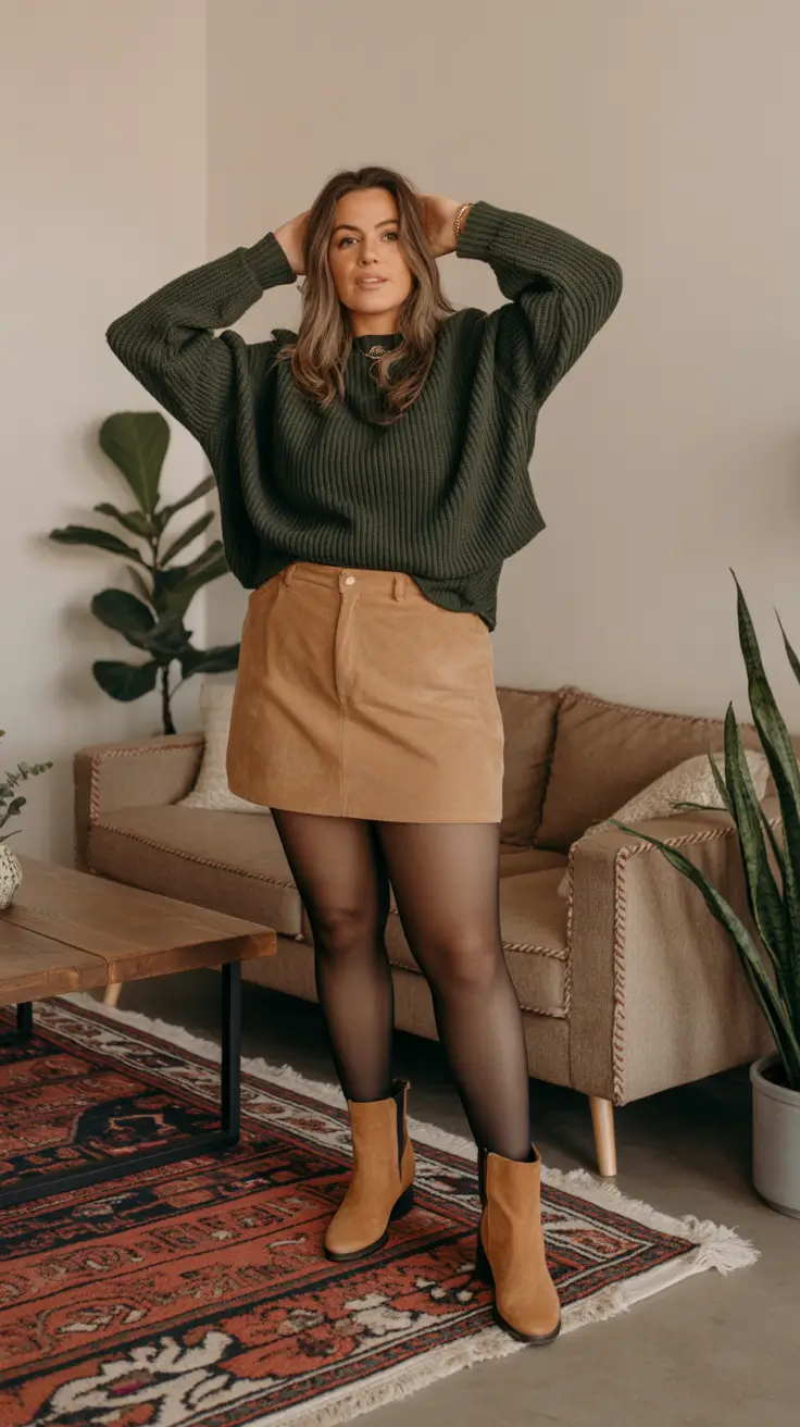 Top midsize spring outfits 2026 Soft Minis With Spring Warmth