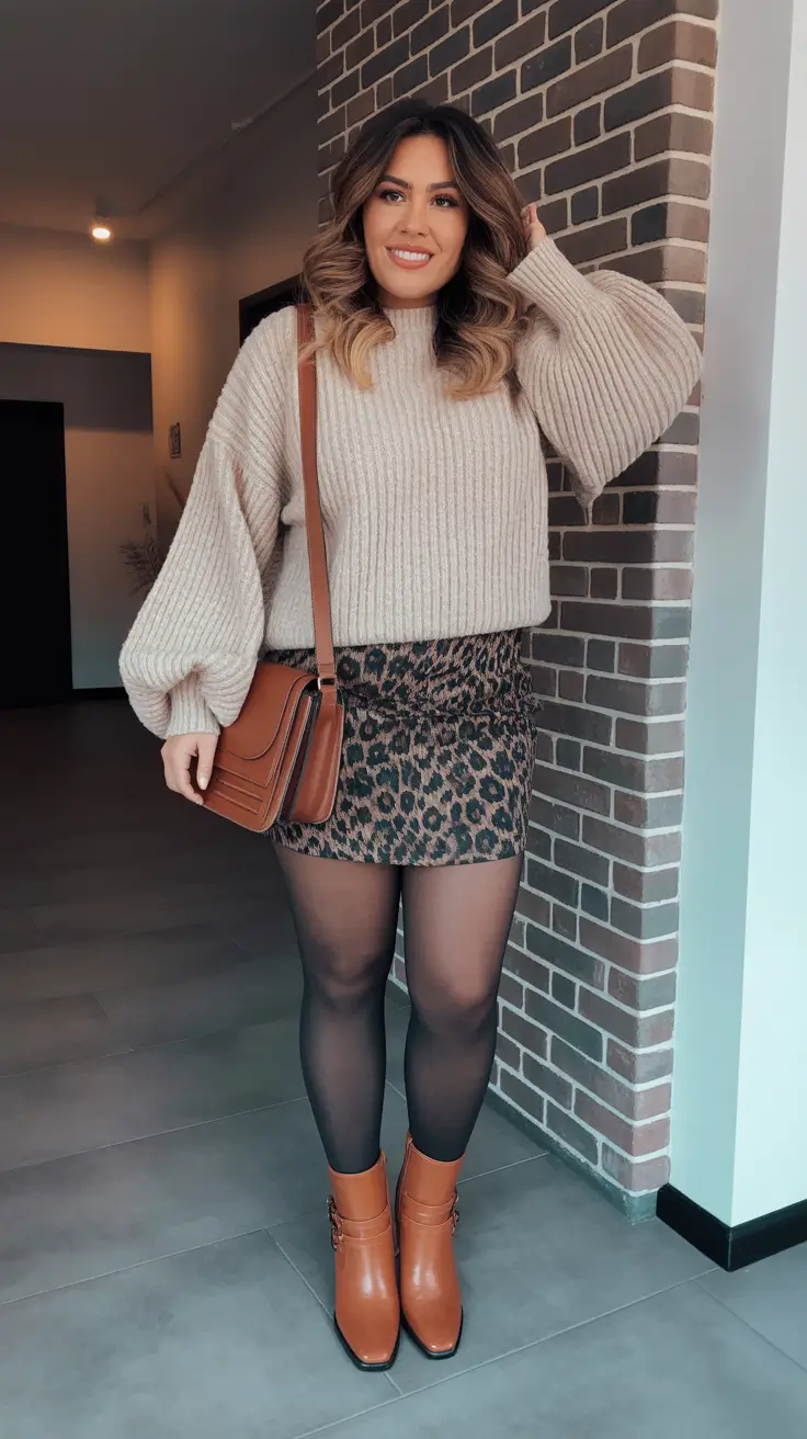 Top midsize spring outfits 2026 Cozy Textures With a Playful Edge