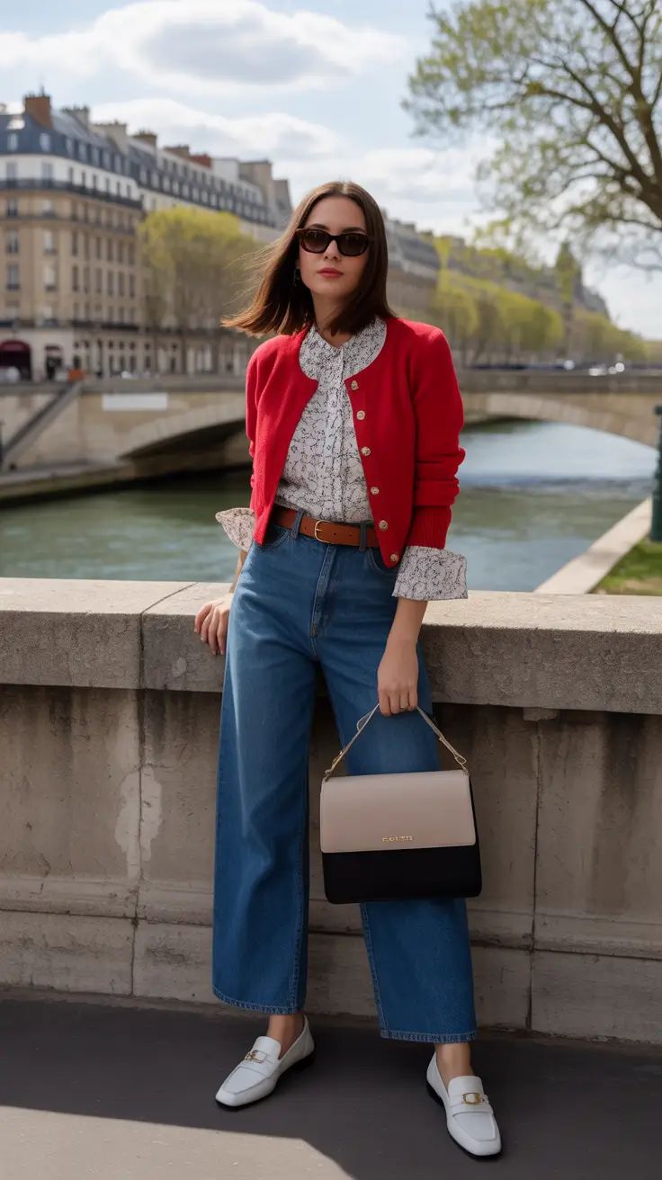 Top modest spring outfits 2026 Classic Denim Reimagined for Modest Style