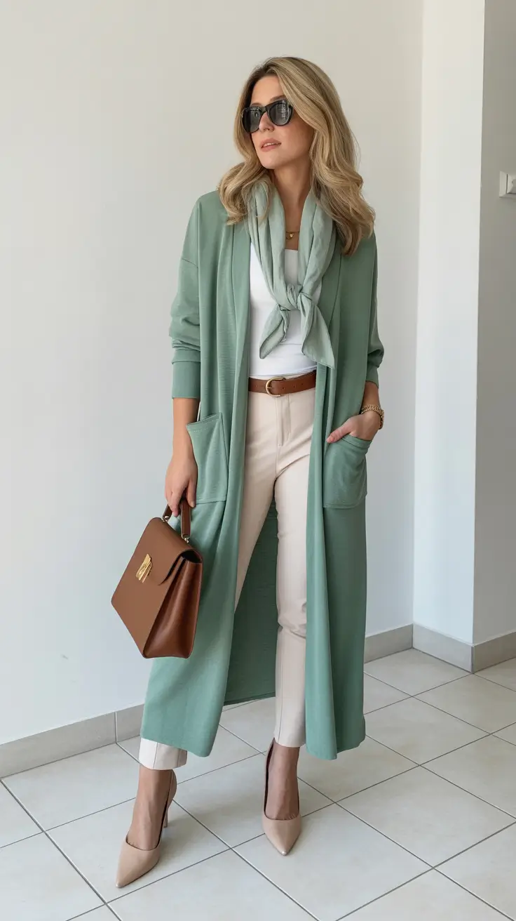 Top modest spring outfits 2026 Relaxed Layers for Modern Casual Days