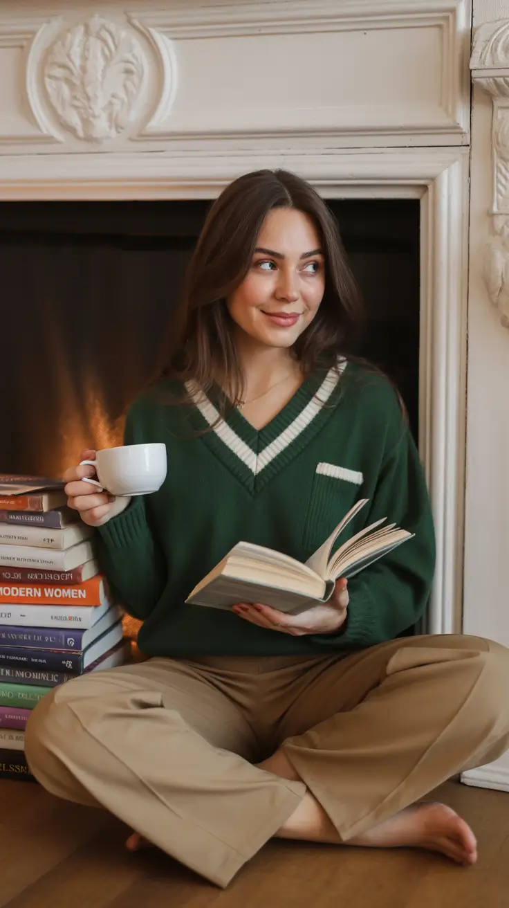 old money spring outfits for women Quiet Knitwear and Soft Neutrals