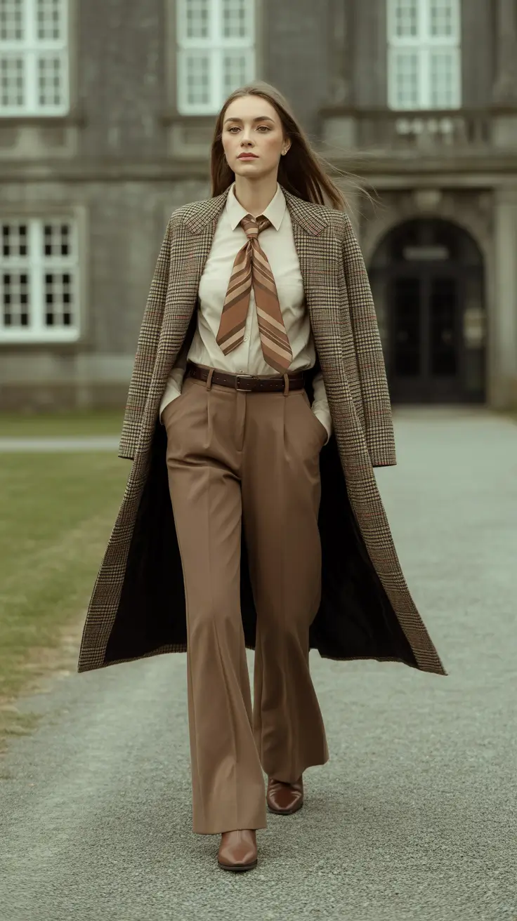 old money spring outfits for women Academic Tailoring with a Heritage Twist