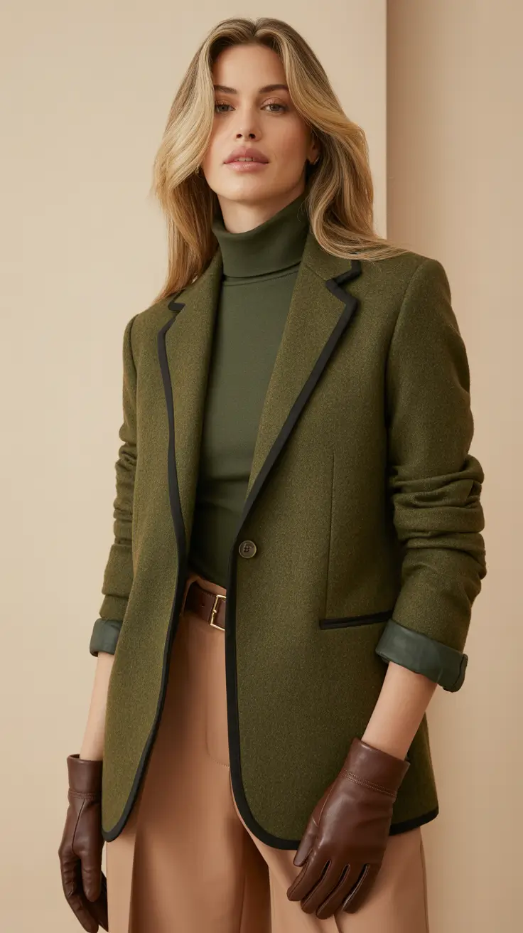 old money spring outfits for women Earth-Toned Tailoring