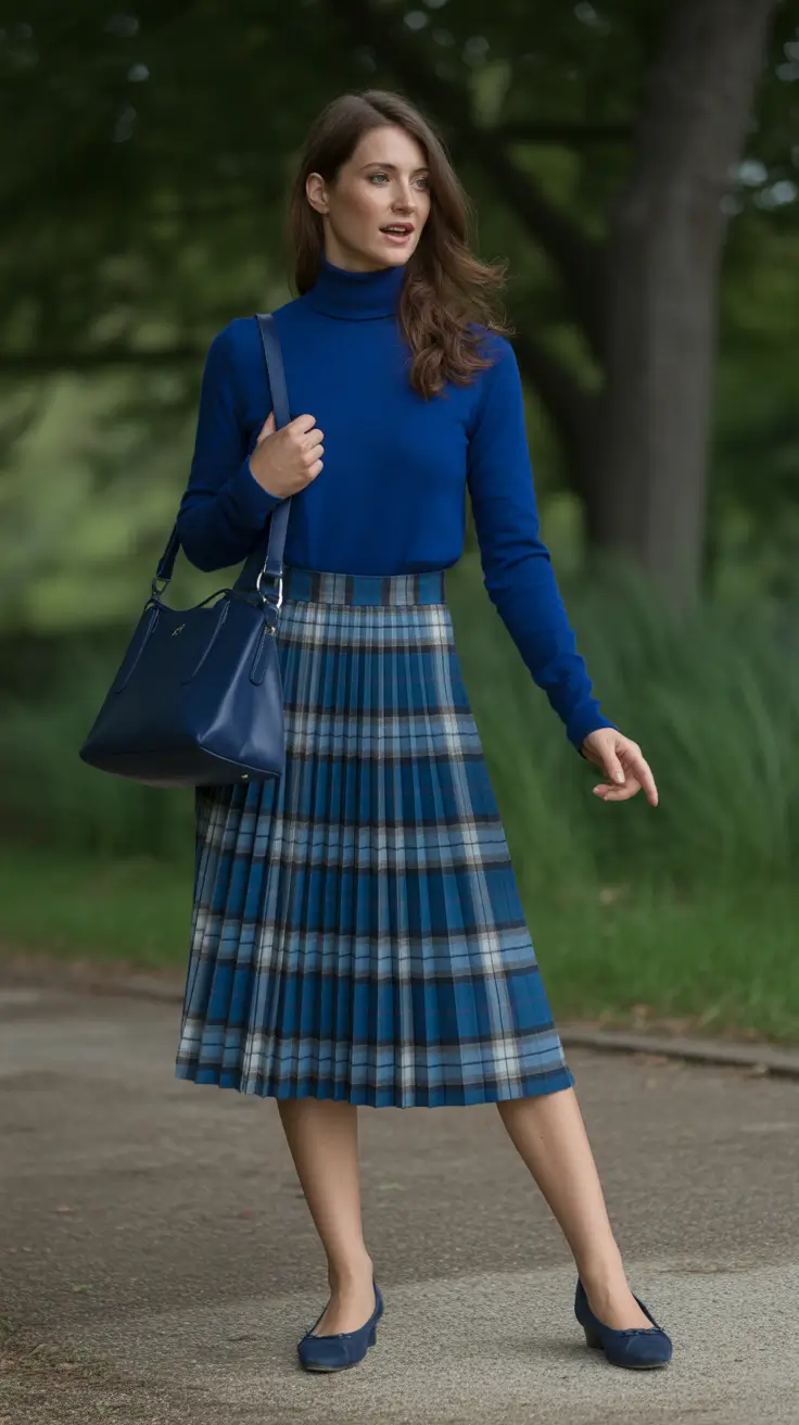 spring outfits trends women Modern Plaids With Feminine Energy