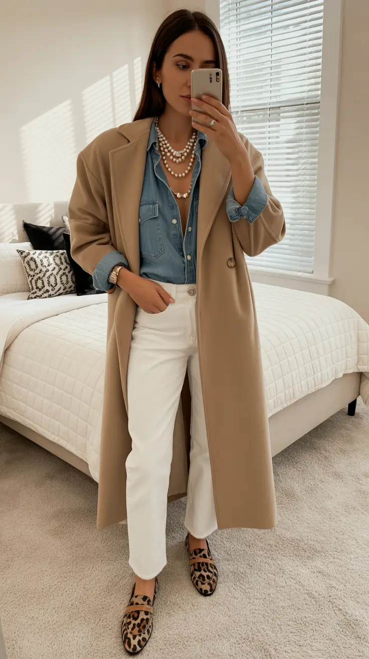 spring outfits trends women Neutral Layers That Feel Quietly Luxurious